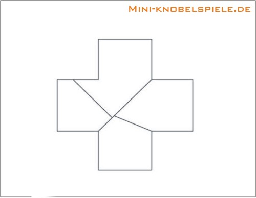 Lösung Holzpuzzle Der Kreuz-Schlüssel