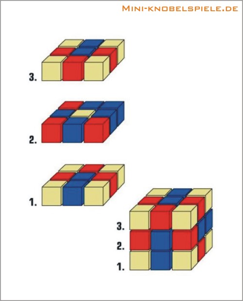 Lsung Mini Knobelspiele Der Mosaikwrfel