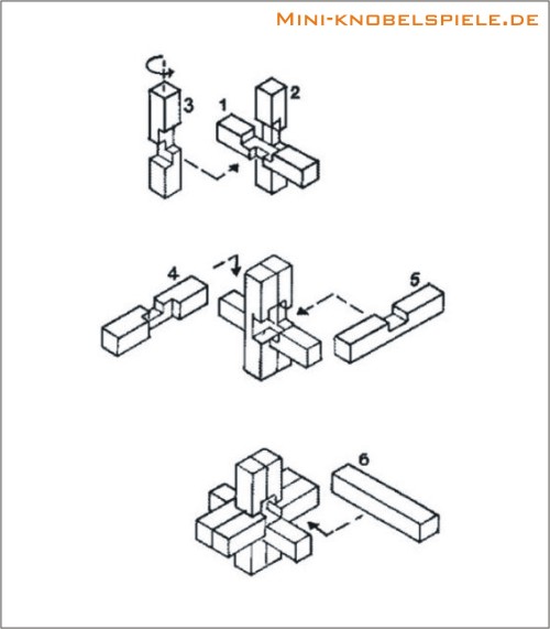 Lsung Mini Knobelspiele Der Teufelsknoten