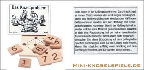 Mini Knobelspiel Das Knastproblem