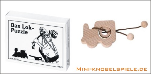 Mini Knobelspiel Das Lok-Puzzle