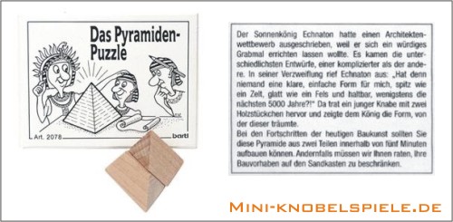 Mini Knobelspiel Das Pyramiden-Puzzle