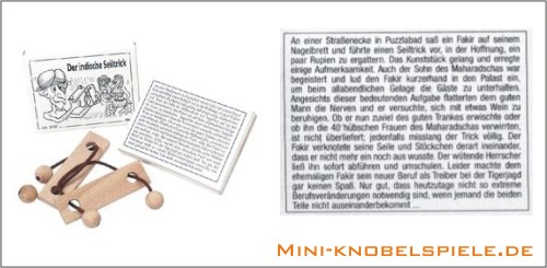 Mini Knobelspiel Der indische Seiltrick