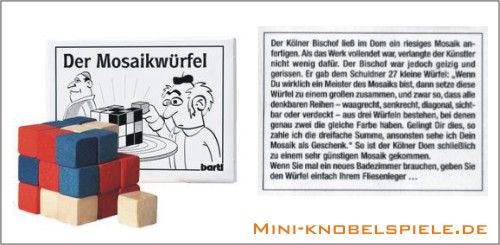 Mini Knobelspiel Der Mosaikwrfel