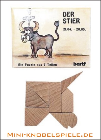 Sternzeichen Puzzle Stier