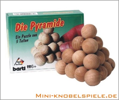 Taschen Puzzle Die Pyramide 5 Teile