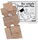 Holzpuzzle Der schiefe Turm von Pisa