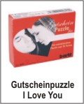 Gutschein Puzzle I Love You