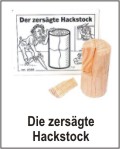 Mini Knobelspiel Der zersgte Hackstock